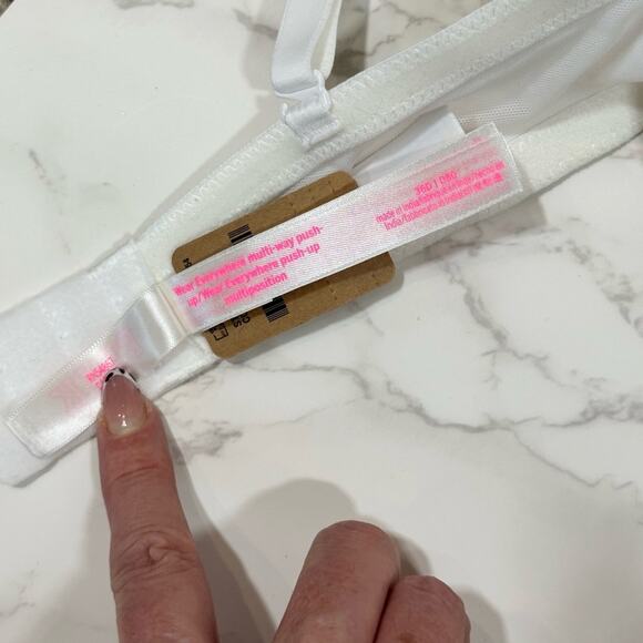 Victorias Secret Pink Wear Everywhere Multiway Push-up Bra SZ 36D $33 - Picture 14 of 14